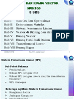 Matriks dan Sistem Persamaan Linear