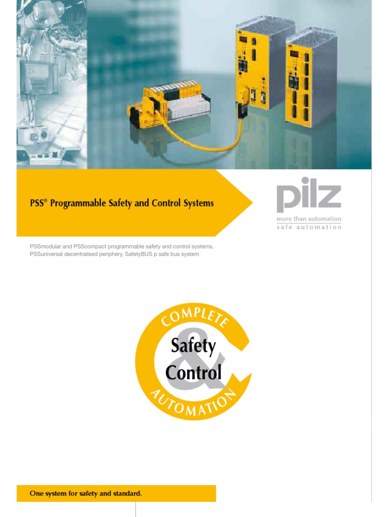 Pilz Safety PLC | PDF | Automation | Relay