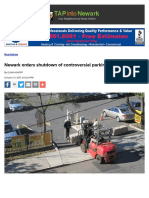Newark Orders Shutdown of Controversial Parking Lot - Newark NJ News - TAPinto