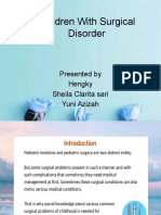 Ppt kel 12 Children With surgical disorder 