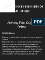 4 Caracterìsticas de Un Manager