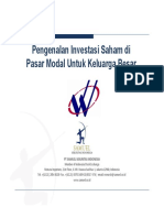 Presentasi Saham For WSKT (Kelas Basic) 1 April 2021