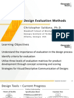 Me2110 Spring 2021 Lecture 05 Designevaluation