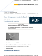 Sensor de Temperatura Del Aire de Admision Quitar