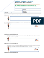 Evaluación Diagnostica Vii Ciclo