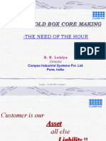 Amine Cold Box Core Making: - The Need of The Hour