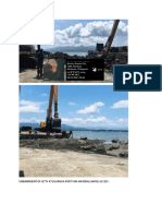 April 22, 2021 Piling and Dreding Activities