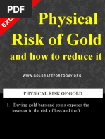 Physical Risk of Gold