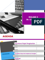 KULIAH 5 - Biaya, Kompensasi Kerugian, PSAK-46-Akuntansi-Pajak-Penghasilan-Lenggogeni