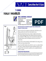 Plan a Bathroom - Install Toilets