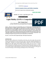 Light Fidelity (LI-FI) - A Comprehensive Study: International Journal of Computer Science and Mobile Computing