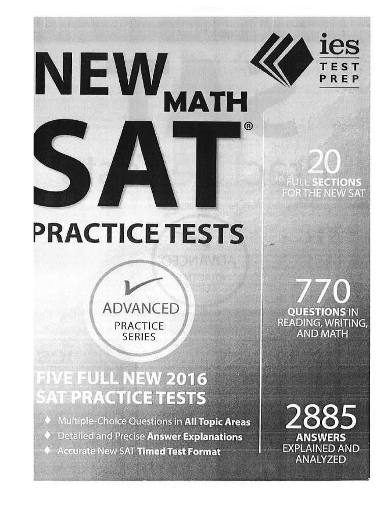 ĐÁP ÁN IES SAT Math | PDF