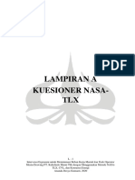 Kuisioner Nasa TLX