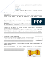 Experimentemos. Ciencias - Tipos de Esfuerzos Sobre Los Cuerpos