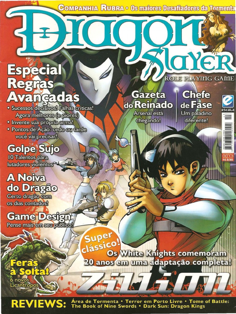 Dragon Slayer 13 | PDF | Jogos de RPG | Dungeons & Dragons (jogo)