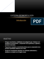 Clase 1 - Catedra Geomorfología