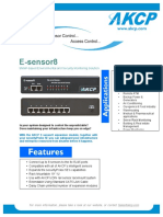 E-Sensor8: SNMP-based Environmental and Security Monitoring Solution