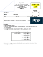 AGA KHAN SCHOOLS, SOUTH First Term Examination, November 2020 Physics Class IX (Science Group) Paper I (A