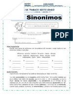 Ficha de Practica de Sinonimos