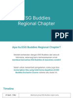 ESG Buddies Regional Chapter