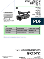 Sony hvr-z1j Z1u z1n Z1e z1p z1c Ver1.7 2007.10 SM