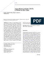 The Distribution of Organochlorine Pesticides (Ocps) in Surface Sediments of Bohai Sea Bay, China