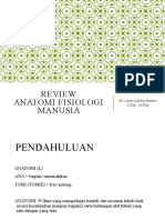 Review ANATOMI - FISIOLOGI - MANUSIA