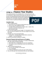 Kisok Quick Guide - EdUSA Step 2 - Finance Your Studies