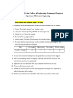 Seminar Report Writing Guideline
