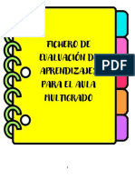 Fichero de Técnicas (Procedimientos) e Instrumentos de Evaluación