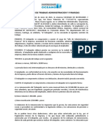 Contrato de Trabajo Gerente de Administracion y Finanzas