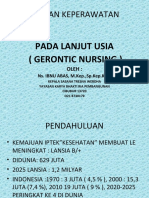 Gerontic Nursing 2021