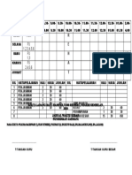 JADUAL MASA BELAJAR