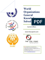 World Organizations General Knowledge MCQs Ver1