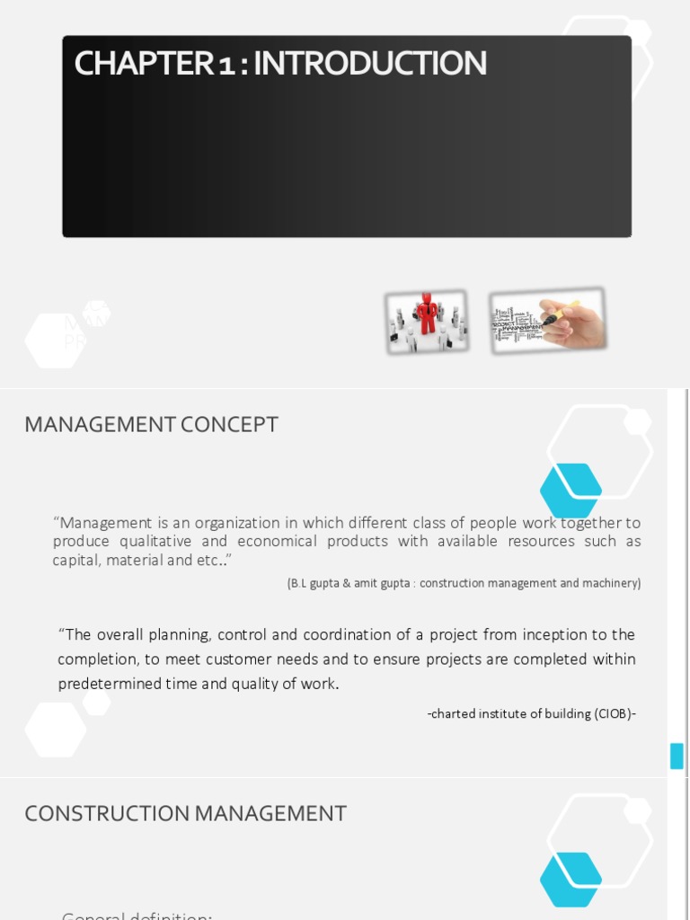 Project Management in Construction Overview | PDF | Project Management ...