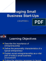 Week 5 - Managing Small Business Start Ups