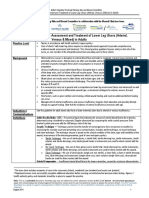 Guideline Lower Limb Venous Arterial