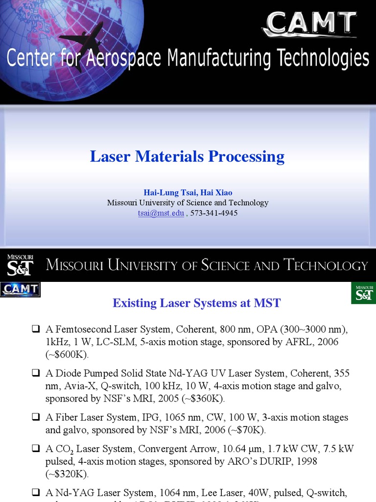 09 Laser Material Processing | PDF