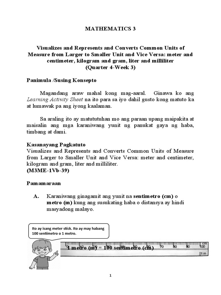 Week 3 Math A | PDF