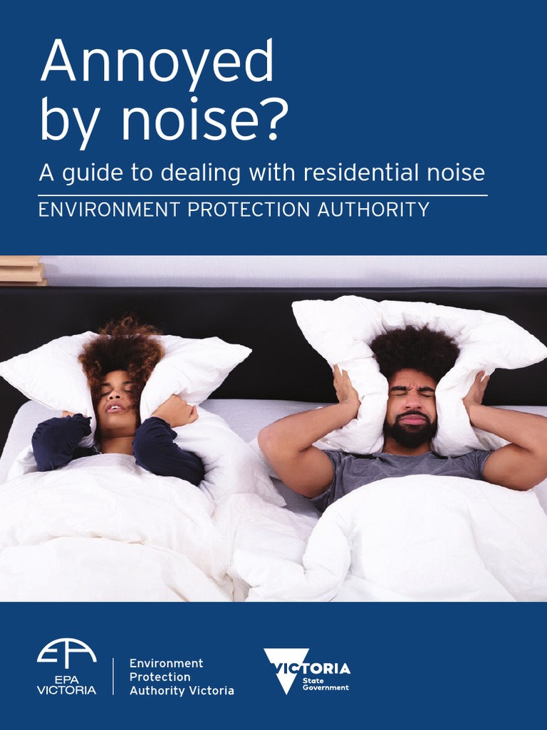 Annoyed by Noise? A Guide To Dealing With Residential Noise PDF Noise Mediation