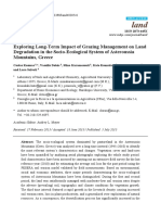 Exploring Long-Term Impact of Grazing Management on Land