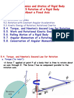 Part C Dynamics and Statics of Rigid Body Chapter 5 Rotation of A Rigid Body About A Fixed Axis