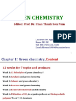 Green Chemistry: Editor: Prof. Dr. Phan Thanh Sơn Nam