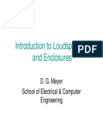 Intro to Speaker_and_Enclosure - D G Meyer