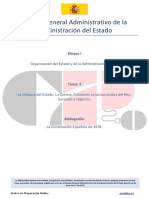 2. La Jefatura Del Estado.la Corona. Funciones Constitucionales Del Rey, Sucesión y Regencia