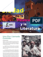 Cuadernillo de Comitán Ciudad de Literatura