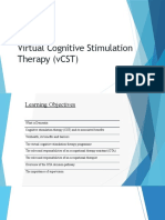 Virtual Cognitive Stimulation Therapy (VCST)