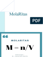 MOLARITAS