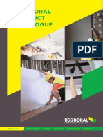 Usg Boral Product Catalogue: Metal Framing Substrates Gypsum Boards Ceilings Compounds