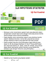 STK 8.3. Uji Hipotesis Statistik-Kai Kuadrat - Daring